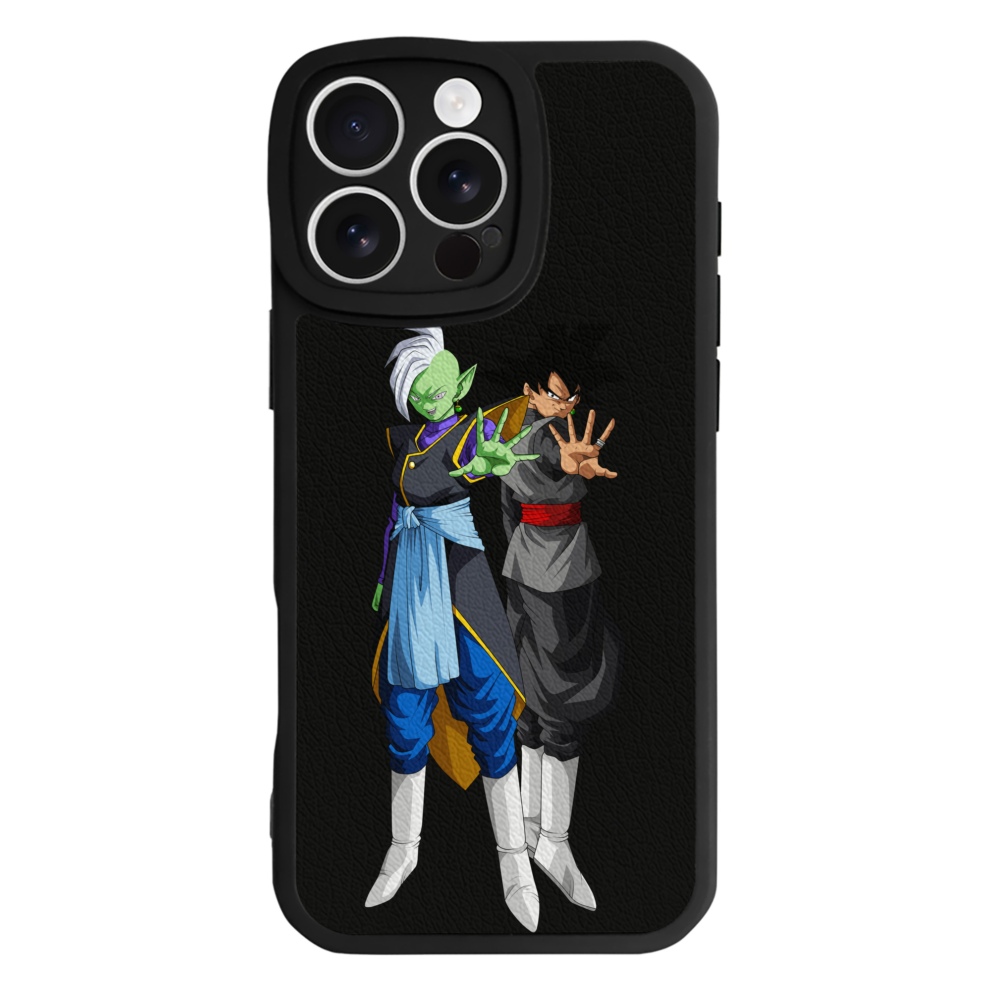 （画像用） ドラゴンボール DRAGON BALL 【iPhone 16シリーズ対応】シリコンスマホケース（レザー調） 材質：シリコン